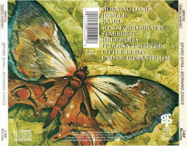 Spyro Gyra - Morning Dance | GRP (GRP01122) - 2