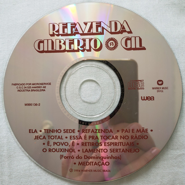 Gilberto Gil - Refazenda | WEA (M995136-2) - 4