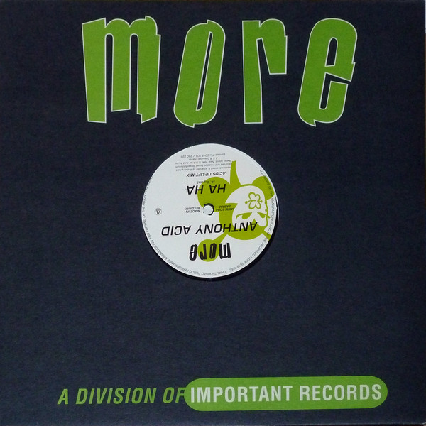 Anthony Acid - Ha Ha | More (MORE 1004) - 3