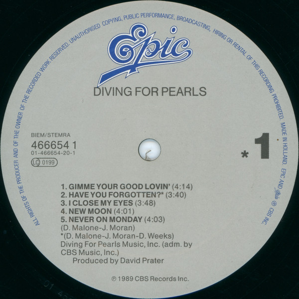 Diving For Pearls - Diving For Pearls | Epic (466654 1) - 3 Diving For Pearls - Diving For Pearls | Epic (466654 1) - 3