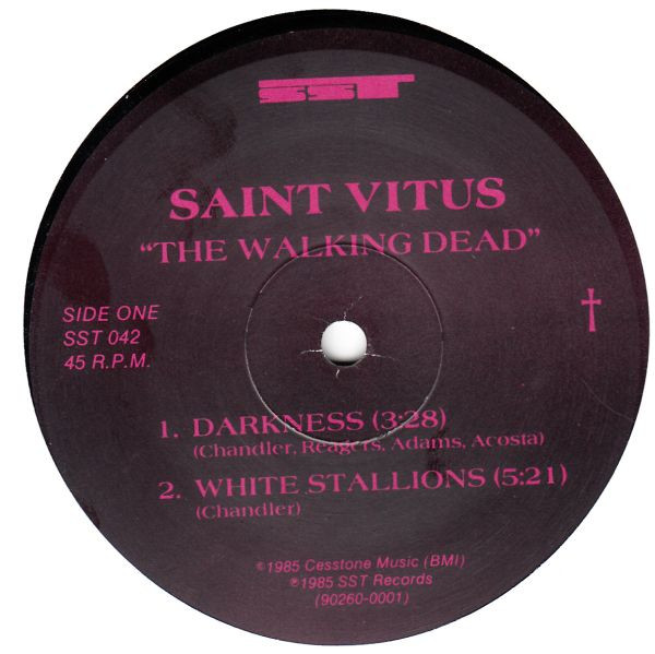 Saint Vitus - The Walking Dead [Vinyl] | SST Records (SST 042) - 2