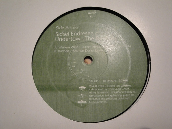 Sidsel Endresen - Undertow - The Remixes | EmArcy (587 015-1) - main Sidsel Endresen - Undertow - The Remixes | EmArcy (587 015-1) - main