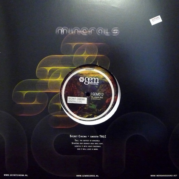 Secret Cinema - Minerals EP2 | Gem Records (GEM012)
