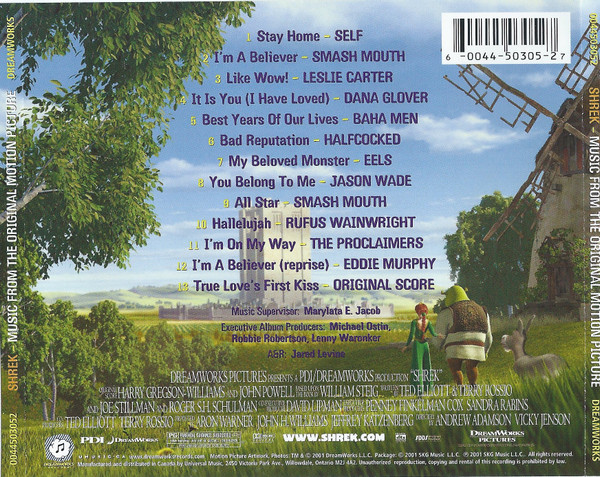 Various - Shrek - Music From The Original Motion Picture | DreamWorks Records (0044503052) - 2 Various - Shrek - Music From The Original Motion Picture | DreamWorks Records (0044503052) - 2