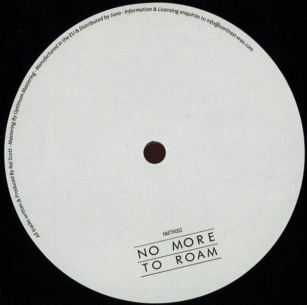 Rai Scott - Clarinet Moods EP | No More To Roam (NMTR002)