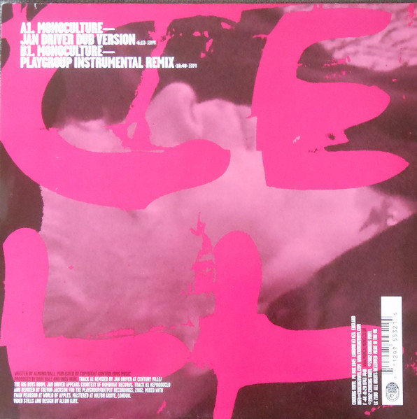 Soft Cell - Monoculture | Cooking Vinyl (FRY 132T) - 2