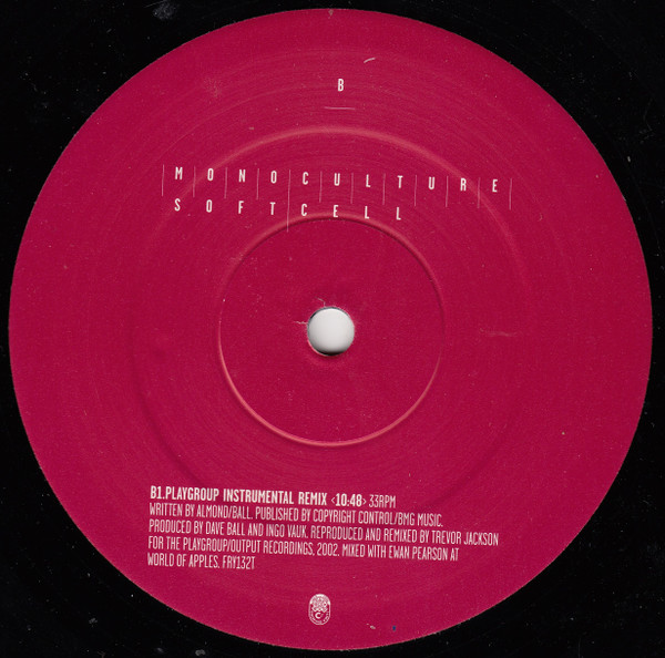 Soft Cell - Monoculture | Cooking Vinyl (FRY 132T) - 4
