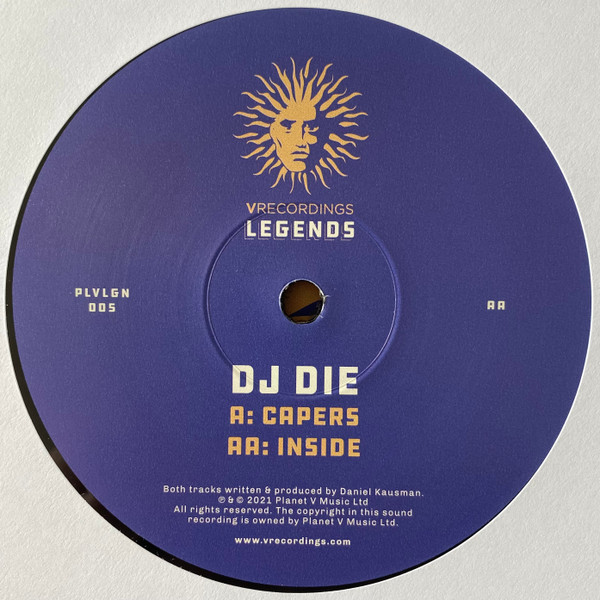 DJ Die - Capers / Inside | V Recordings (PLVLGN005) - 3