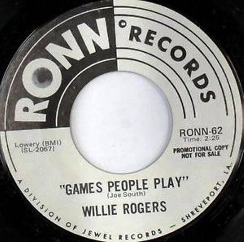 Willie Rogers - That's When I'll Stop Loving You / Games People Play | Ronn Records (RONN-62) - 2 Willie Rogers - That's When I'll Stop Loving You / Games People Play | Ronn Records (RONN-62) - 2