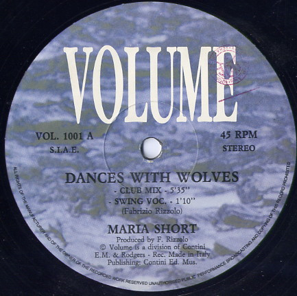 Maria Short - Dances With Wolves | Volume (VOL. 1001) - main