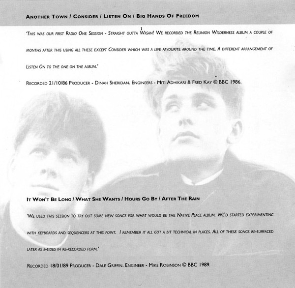 The Railway Children - The Radio One Evening Show Sessions | Nighttracks (CDNT002) - 3