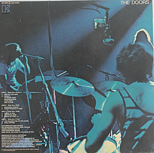 The Doors - Absolutely Live | Elektra (62 005) - 4