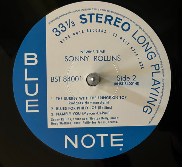 Sonny Rollins - Newk's Time | Blue Note (5524262) - 4
