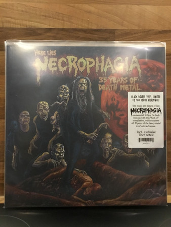 Necrophagia - Here Lies Necrophagia - 35 Years Of Death Metal | Season Of Mist (SOM519LP) Necrophagia - Here Lies Necrophagia - 35 Years Of Death Metal | Season Of Mist (SOM519LP)