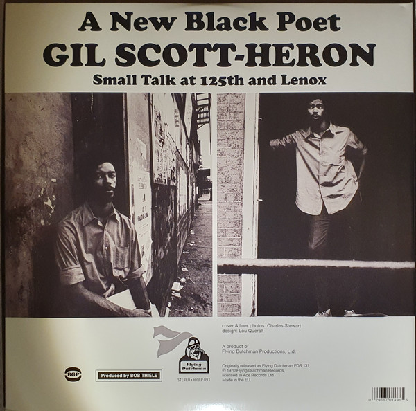 Gil Scott-Heron - Small Talk At 125th And Lenox | Flying Dutchman (HIQLP 093) - 4 Gil Scott-Heron - Small Talk At 125th And Lenox | Flying Dutchman (HIQLP 093) - 4