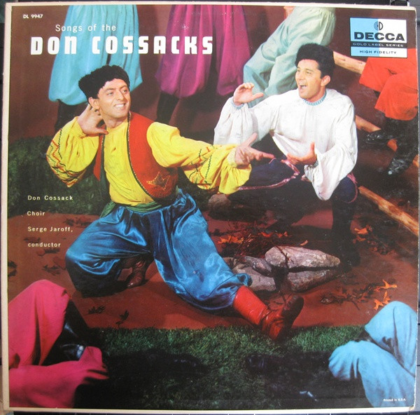 Don Kosaken Chor Serge Jaroff - Songs Of The Don Cossacks | Decca (DL 9947) - main
