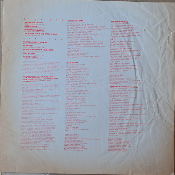 Elton John - 21 At 33 | The Rocket Record Company (9103 511) - 3