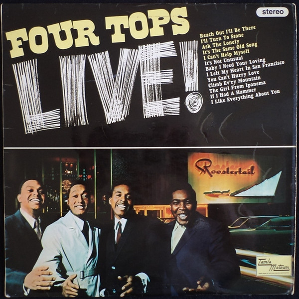 Four Tops - Four Tops Live | Tamla Motown (STML 11041) - main Four Tops - Four Tops Live | Tamla Motown (STML 11041) - main