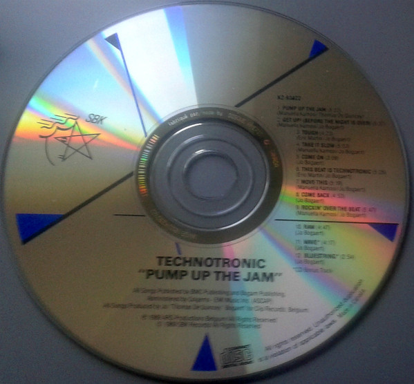 Technotronic - Pump Up The Jam - The Album | SBK Records (K2 93422) - 3 Technotronic - Pump Up The Jam - The Album | SBK Records (K2 93422) - 3