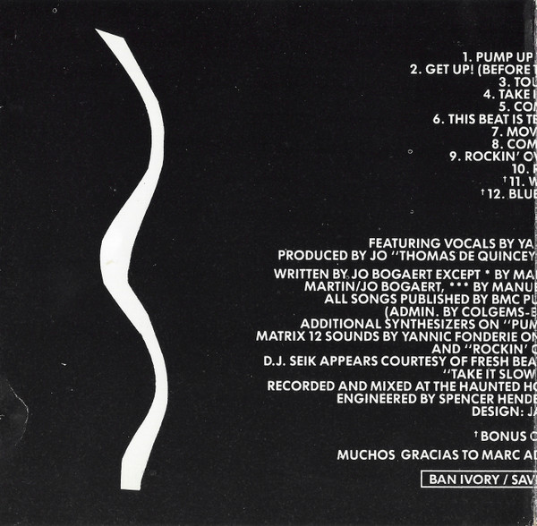 Technotronic - Pump Up The Jam - The Album | SBK Records (K2 93422) - 4 Technotronic - Pump Up The Jam - The Album | SBK Records (K2 93422) - 4
