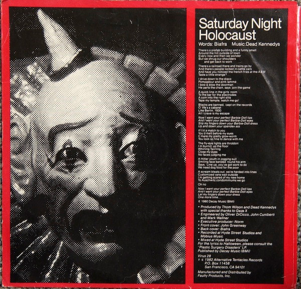 Dead Kennedys - Halloween | Alternative Tentacles (VIRUS 28) - 2