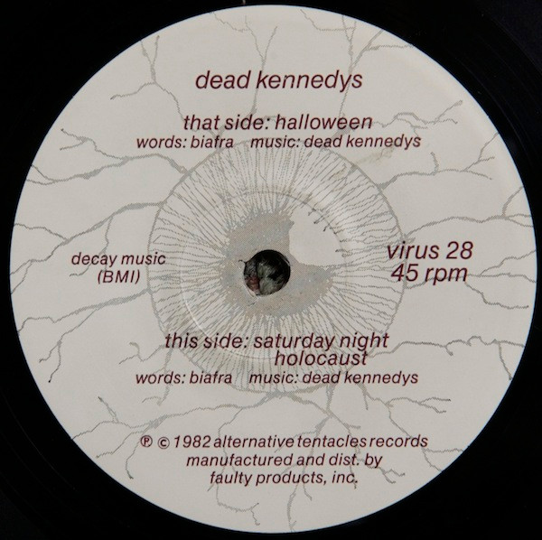 Dead Kennedys - Halloween | Alternative Tentacles (VIRUS 28) - 3
