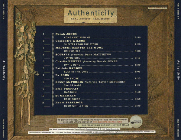 Various - Authenticity | Blue Note (7087 6 14651 2 9) - 2 Various - Authenticity | Blue Note (7087 6 14651 2 9) - 2