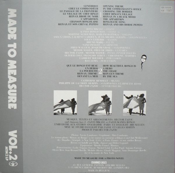 Hector Zazou - Reivax Au Bongo | Crammed Discs (MTM 2 LP) - 2 Hector Zazou - Reivax Au Bongo | Crammed Discs (MTM 2 LP) - 2