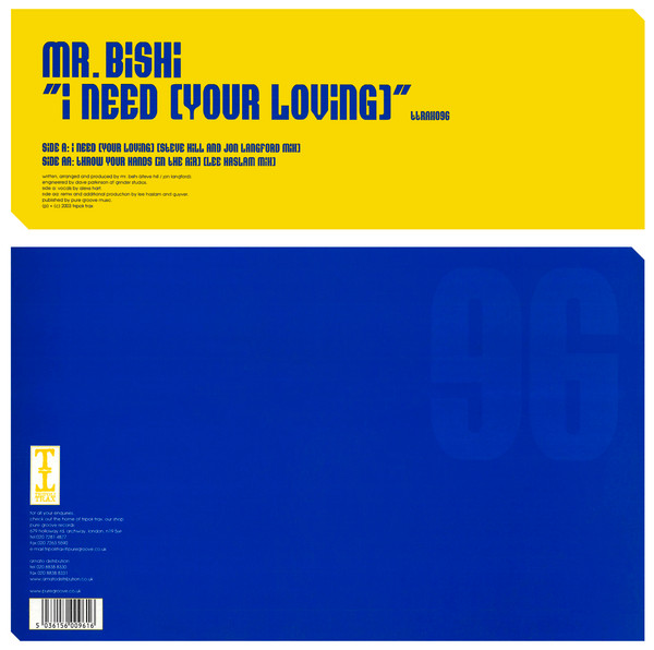Mr. Bishi - I Need (Your Loving) | Tripoli Trax (ttrax096) - 2