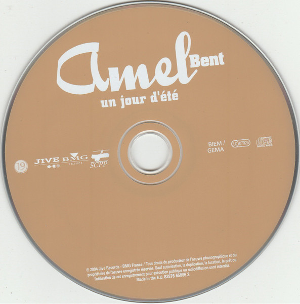 Amel Bent - Un Jour D'été | BMG France (82876 65806 2) - 3