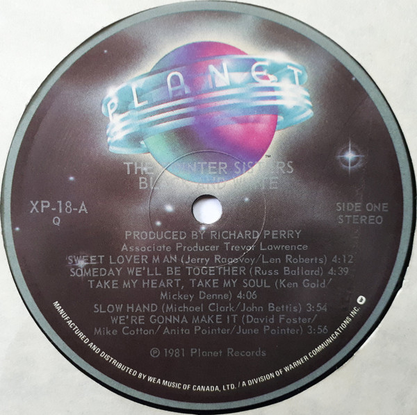 Pointer Sisters - Black & White | Planet (XP 18) - 3