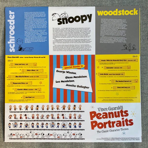 Vince Guaraldi - Peanuts Portraits - The Classic Character Themes | Fantasy (CR02695) - 4 Vince Guaraldi - Peanuts Portraits - The Classic Character Themes | Fantasy (CR02695) - 4