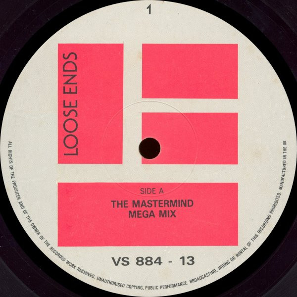 Loose Ends - The Mastermind Mega-Mix | Virgin (VS 884 - 13) - 4