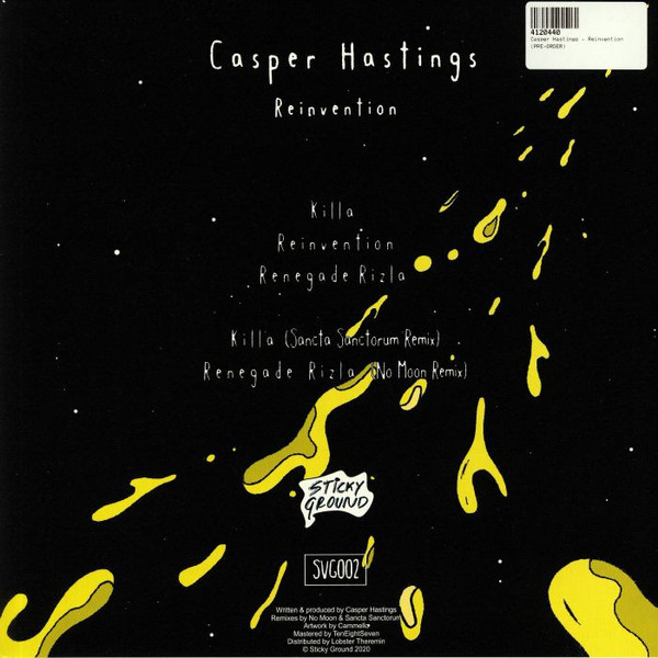 Casper Hastings - Reinvention | Sticky Ground (SVG002) - 2