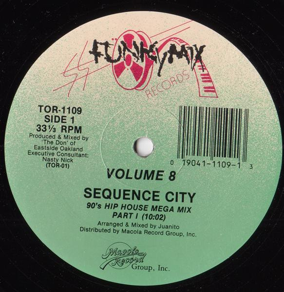 Sequence City - Volume 8 | Funky Mix Records (TOR-1109)