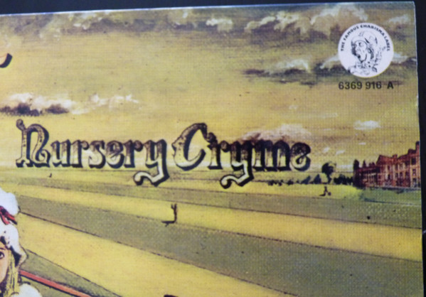 Genesis - Nursery Cryme | Charisma (6369 916 A) - 2