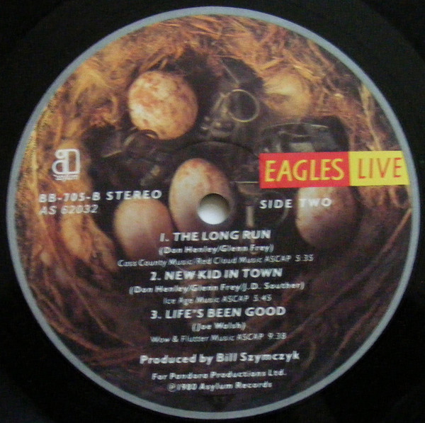 Eagles - Eagles Live | Asylum Records (AS 62 032) - 4