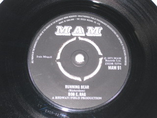Bob E. Rag - Running Bear / Big Bad Woman | MAM (MAM 91) - main
