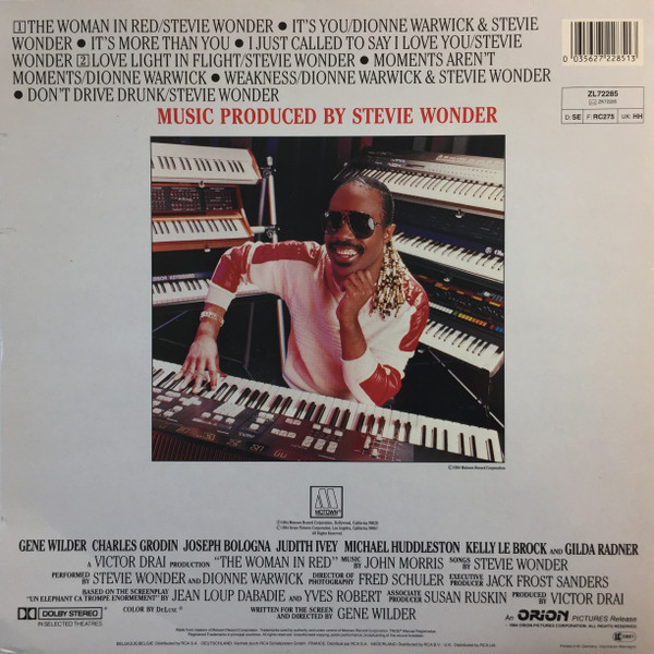Stevie Wonder - The Woman In Red (Selections From The Original Motion Picture Soundtrack) | Motown (ZL72285) - 3 Stevie Wonder - The Woman In Red (Selections From The Original Motion Picture Soundtrack) | Motown (ZL72285) - 3