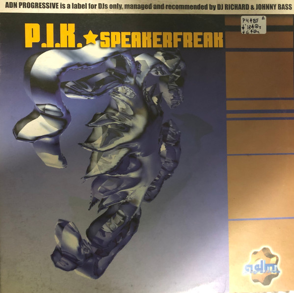 P.I.K. - Speakerfreak | ADN Progressive Records (VLMX 433-3)