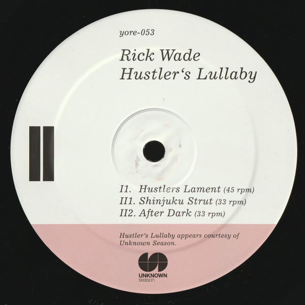 Rick Wade - Hustler's Lullaby | Yore Records (yore-053) - 2 Rick Wade - Hustler's Lullaby | Yore Records (yore-053) - 2