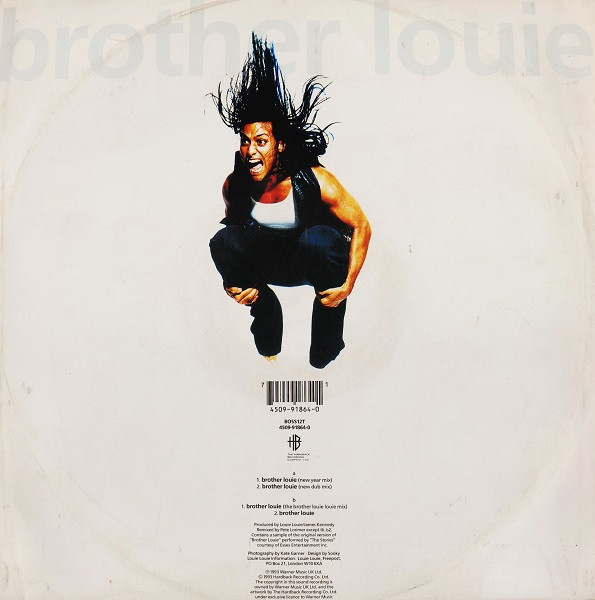 Louie Louie - Brother Louie | The Hardback Recording Company Ltd. (BOSS 12T) - 2 Louie Louie - Brother Louie | The Hardback Recording Company Ltd. (BOSS 12T) - 2