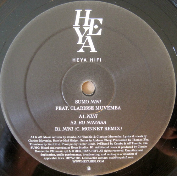S.U.M.O. - Nini | HEYA HIFI (HEYA 1206) - 2
