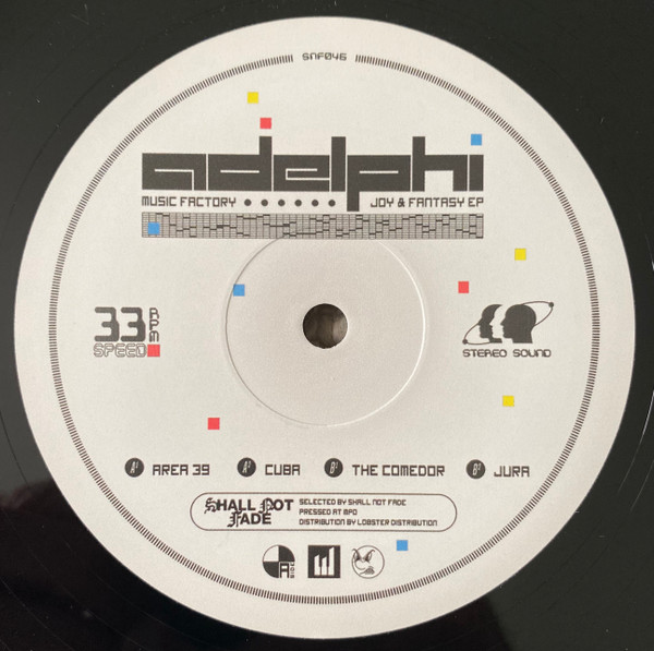 Adelphi Music Factory - Joy & Fantasy EP | Shall Not Fade (SNF046) - main Adelphi Music Factory - Joy & Fantasy EP | Shall Not Fade (SNF046) - main