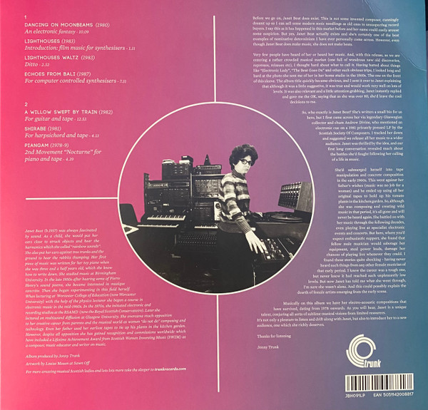 Janet Beat - Pioneering Knob Twiddler | Trunk Records (JBH091LP) - 3 Janet Beat - Pioneering Knob Twiddler | Trunk Records (JBH091LP) - 3