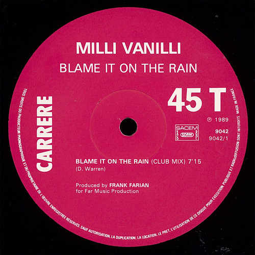 Blame It On The Rain