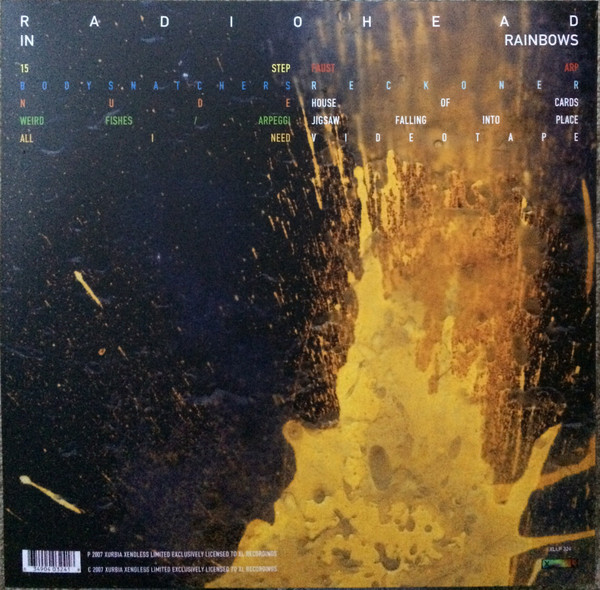 Radiohead - In Rainbows | XL Recordings (XLLP 324) - 2