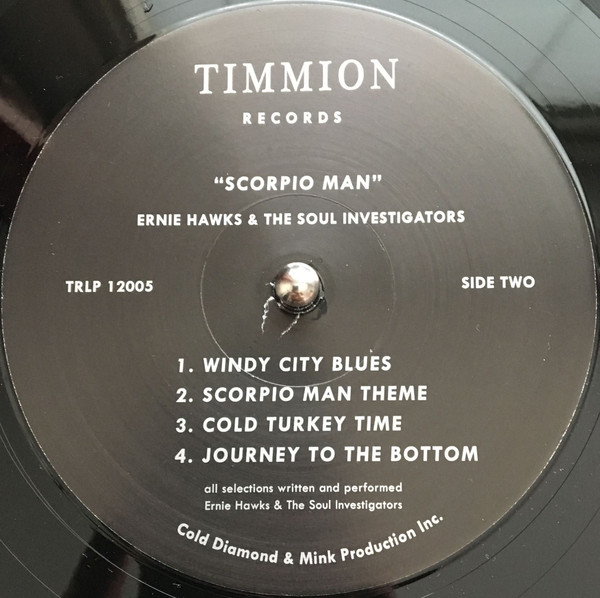 Ernie Hawks And The Soul Investigators - Scorpio Man | Timmion Records (TRLP-12005) - 4