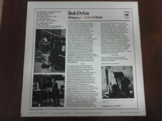 Bob Dylan - Bringing It All Back Home | CBS (CBS 32344) - 2