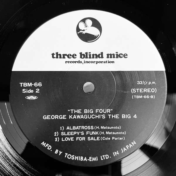 George Kawaguchi's The Big 4 - The Big 4 | Three Blind Mice (TBM-66) - 4 George Kawaguchi's The Big 4 - The Big 4 | Three Blind Mice (TBM-66) - 4